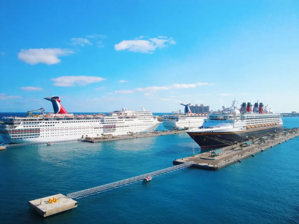 cruises in port